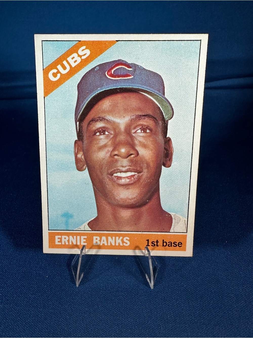 1966 Topps Ernie Banks #110.
